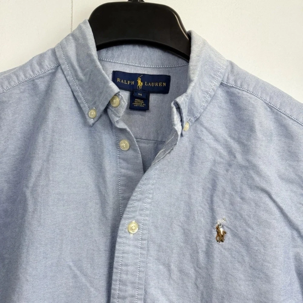 Ralph Lauren Light Blue Button Down Shirt